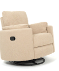 Fluff Mumma Glider Recliner Arm Chair - Biscuit