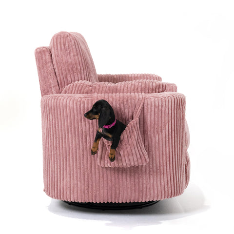 Fluffy Pouch - Set of 2 - Blush