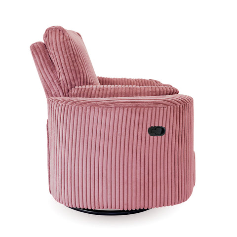 Fluff Mumma Glider Recliner Arm Chair - Blush