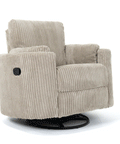 Fluff Mumma Glider Recliner Arm Chair - Fawn