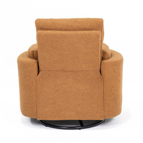 Fluff Mumma Glider Recliner Arm Chair - Ginger