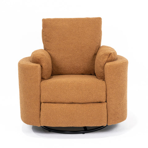 Fluff Mumma Glider Recliner Arm Chair - Ginger