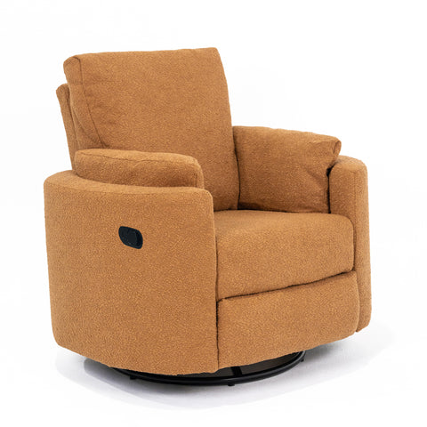 Fluff Mumma Glider Recliner Arm Chair - Ginger
