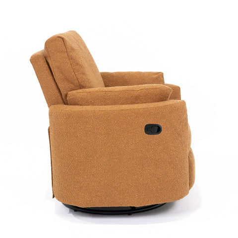 Fluff Mumma Glider Recliner Arm Chair - Ginger