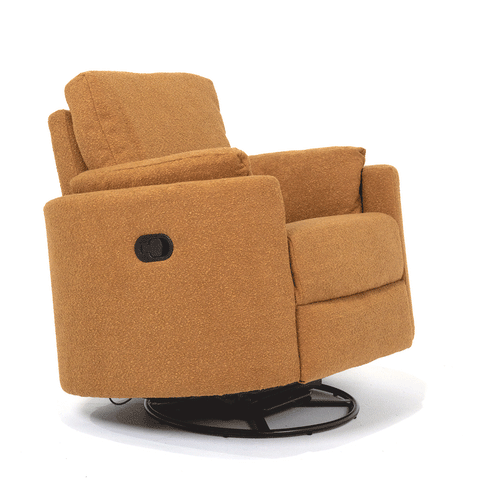 Fluff Mumma Glider Recliner Arm Chair - Ginger