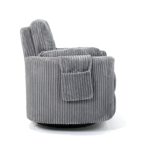 Fluffy Pouch - Set of 2 - Grey