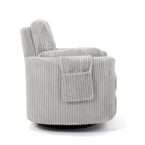 Fluffy Pouch - Set of 2 - Light Grey