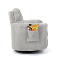 Fluffy Pouch - Set of 2 - Light Grey