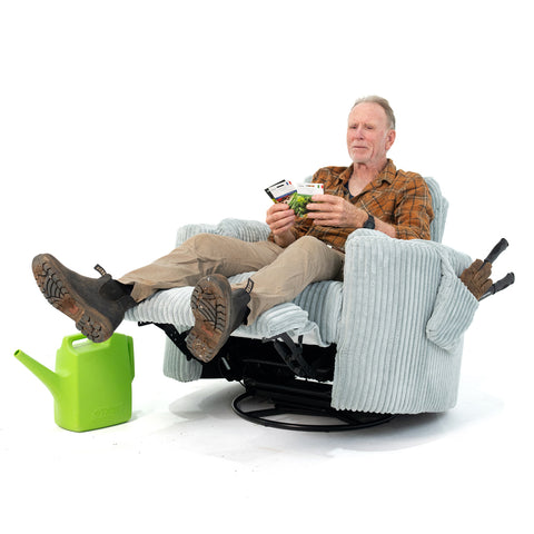 Fluff Mumma Glider Recliner Arm Chair - Sea