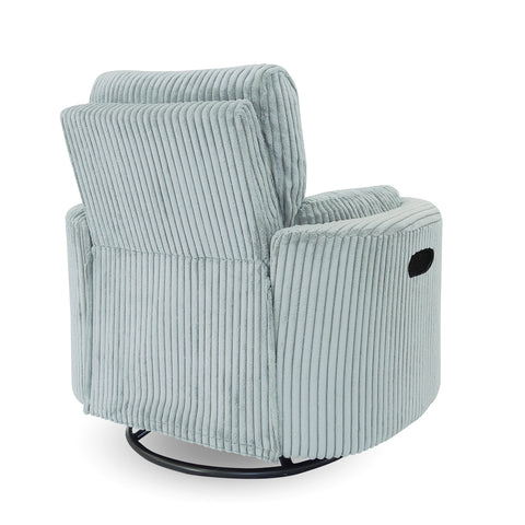 Fluff Mumma Glider Recliner Arm Chair - Sea