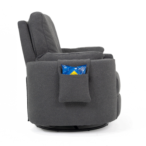 Fluffy Pouch - Set of 2 - Steel