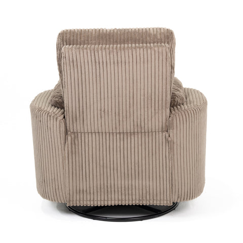 Fluff Mumma Glider Recliner Arm Chair - Teddy