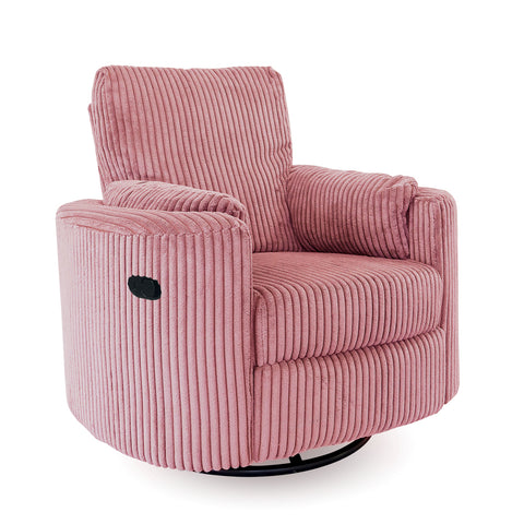 Fluff Mumma Glider Recliner Arm Chair - Blush