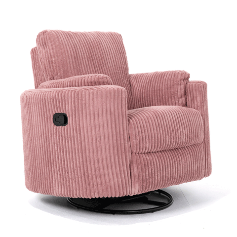 Fluff Mumma Glider Recliner Arm Chair - Blush