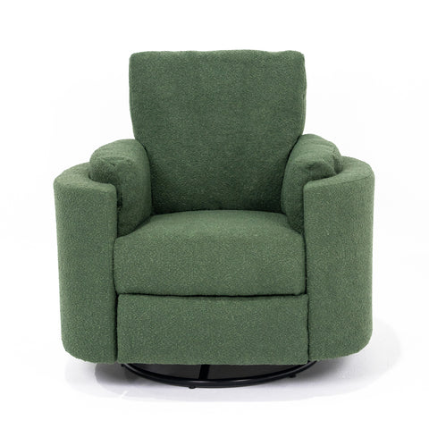 Fluff Mumma Glider Recliner Arm Chair - Forest