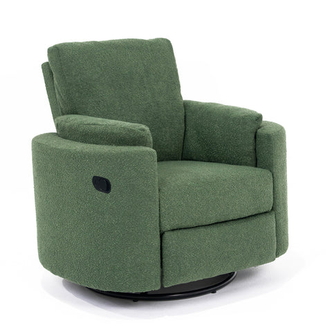 Fluff Mumma Glider Recliner Arm Chair - Forest