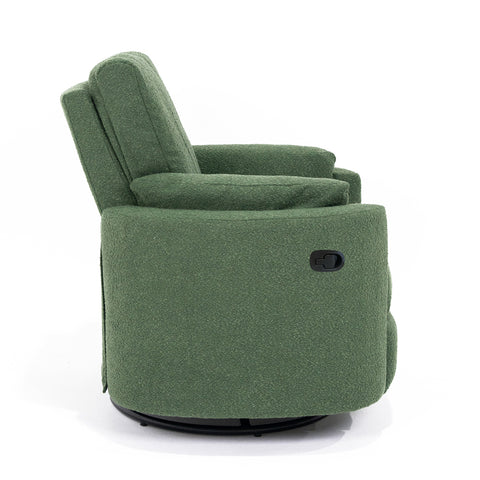 Fluff Mumma Glider Recliner Arm Chair - Forest