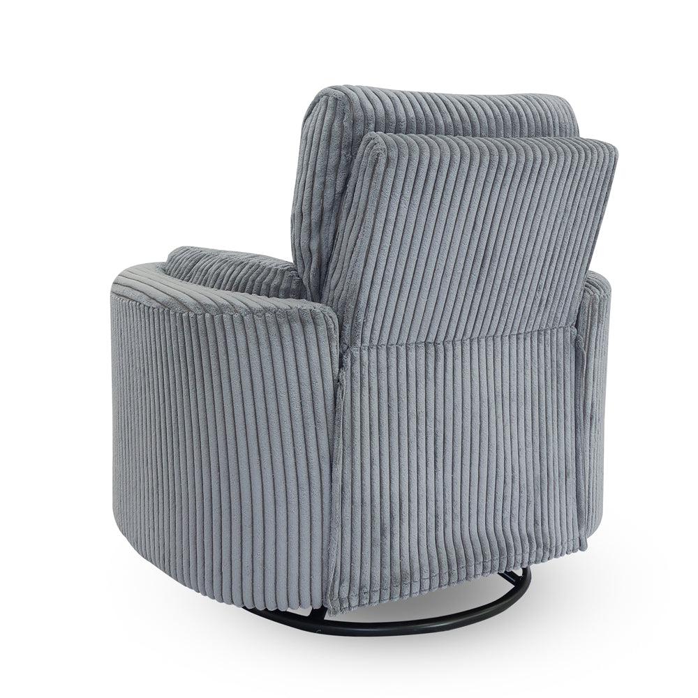 Recliner arm outlet