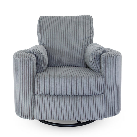 Fluff Mumma Glider Recliner Arm Chair - Grey