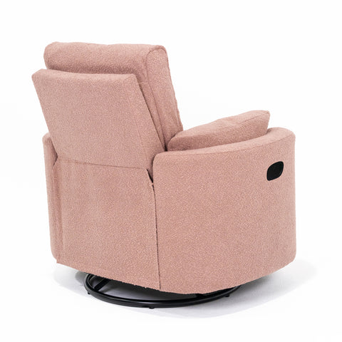 Fluff Mumma Glider Recliner Arm Chair - Musk