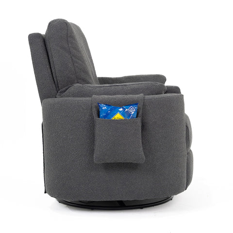 Fluffy Pouch - Set of 2 - Steel