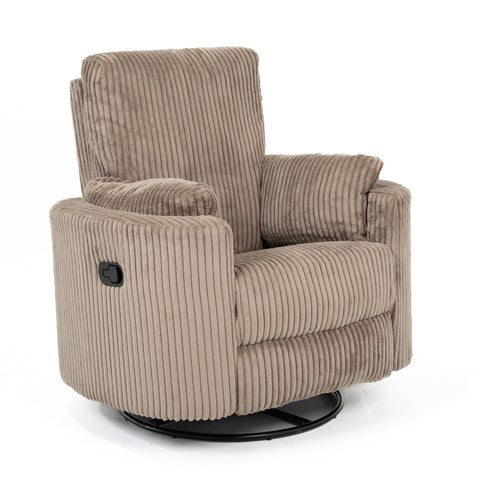 Fluff Mumma Glider Recliner Arm Chair - Teddy